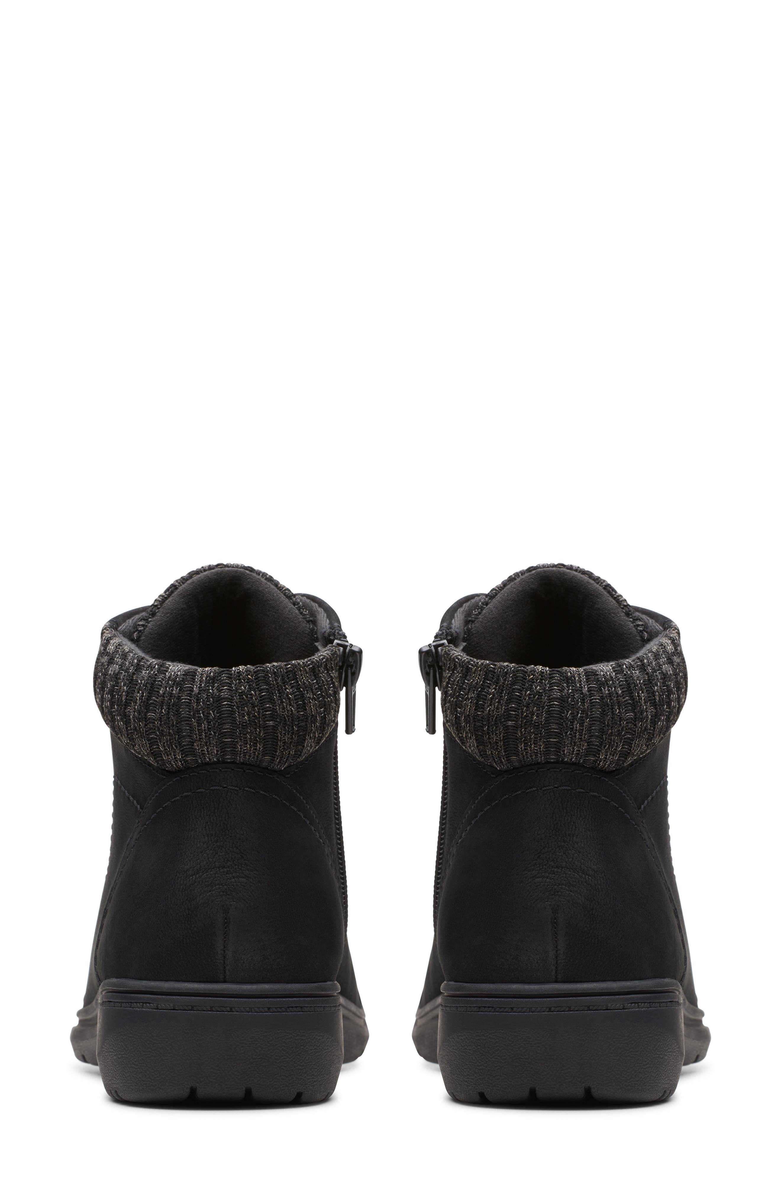 Clarks<sup>®</sup> Carleigh Jade Bootie, Alternate, color, Black Nubuck