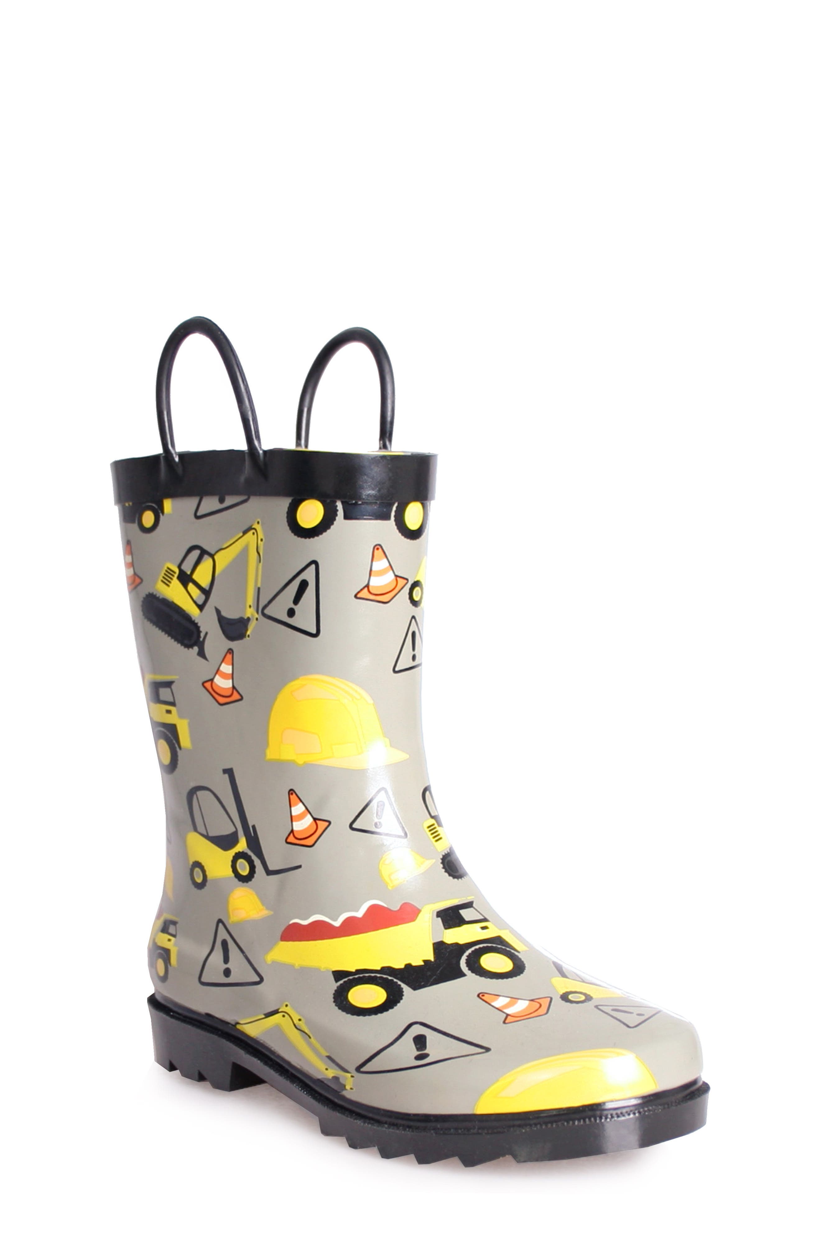  Grey Construction Trucks