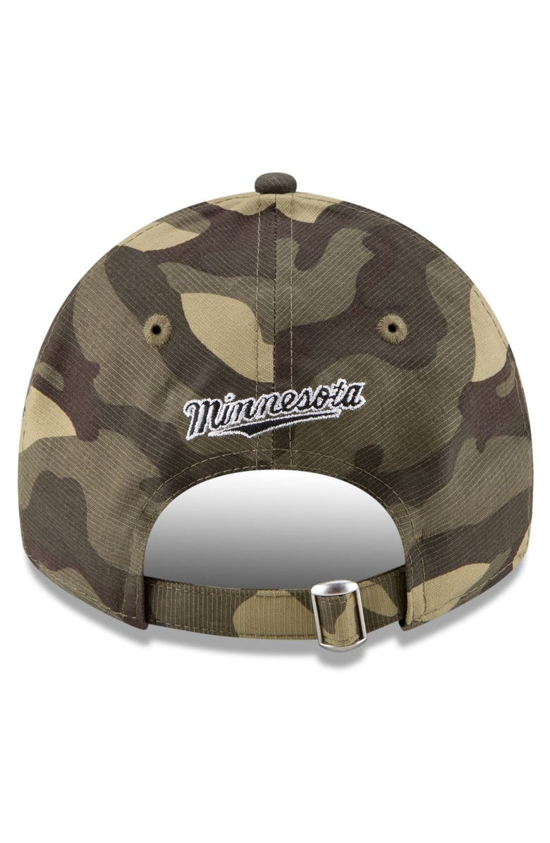 New Era Men's New Era Camo Minnesota Twins 2021 Armed Forces Day 9TWENTY Adjustable Hat, Alternate, color, 