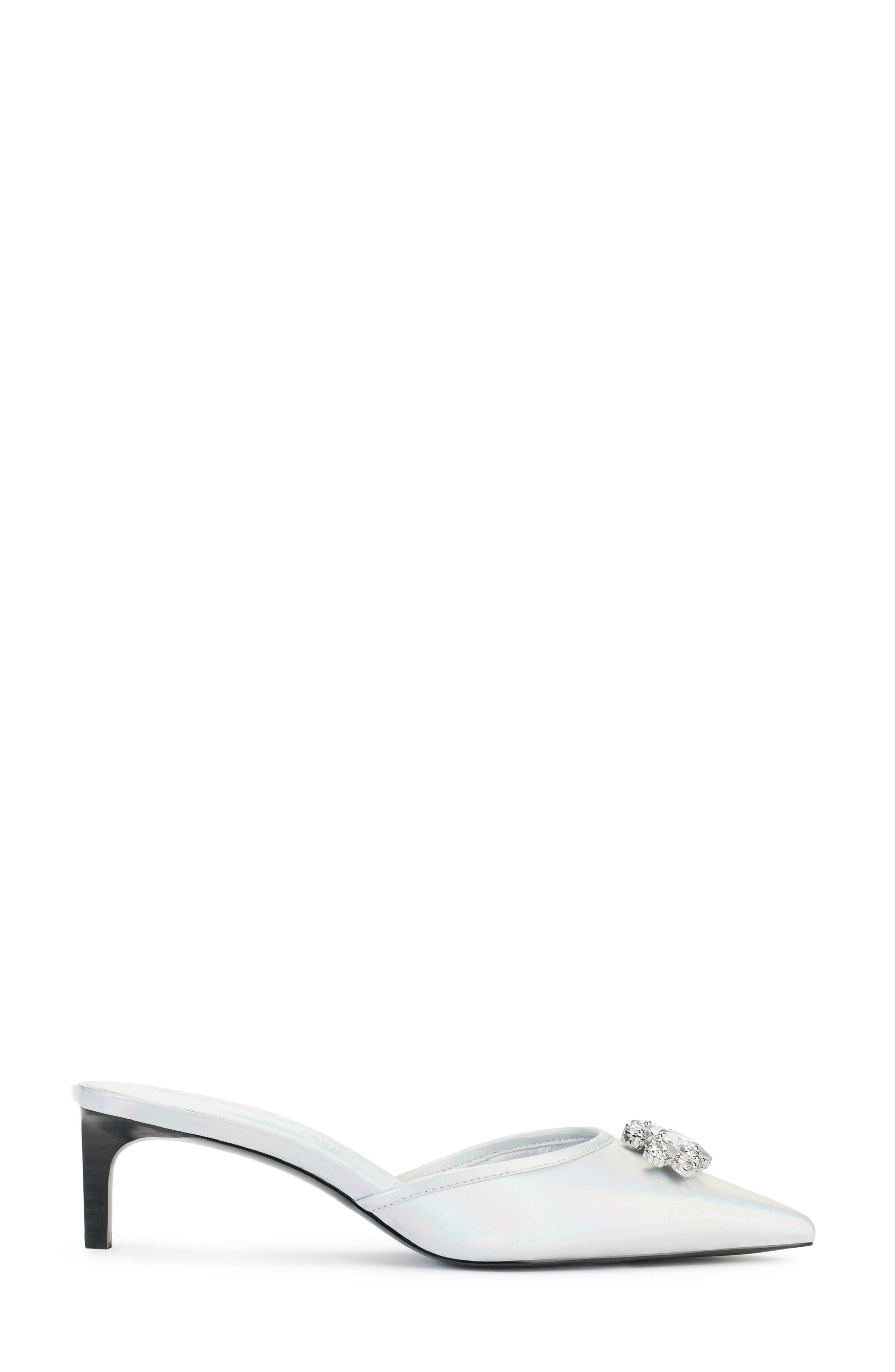 KARL LAGERFELD PARIS Sosie Crystal Pointed Toe Pump (Women) | Nordstromrack