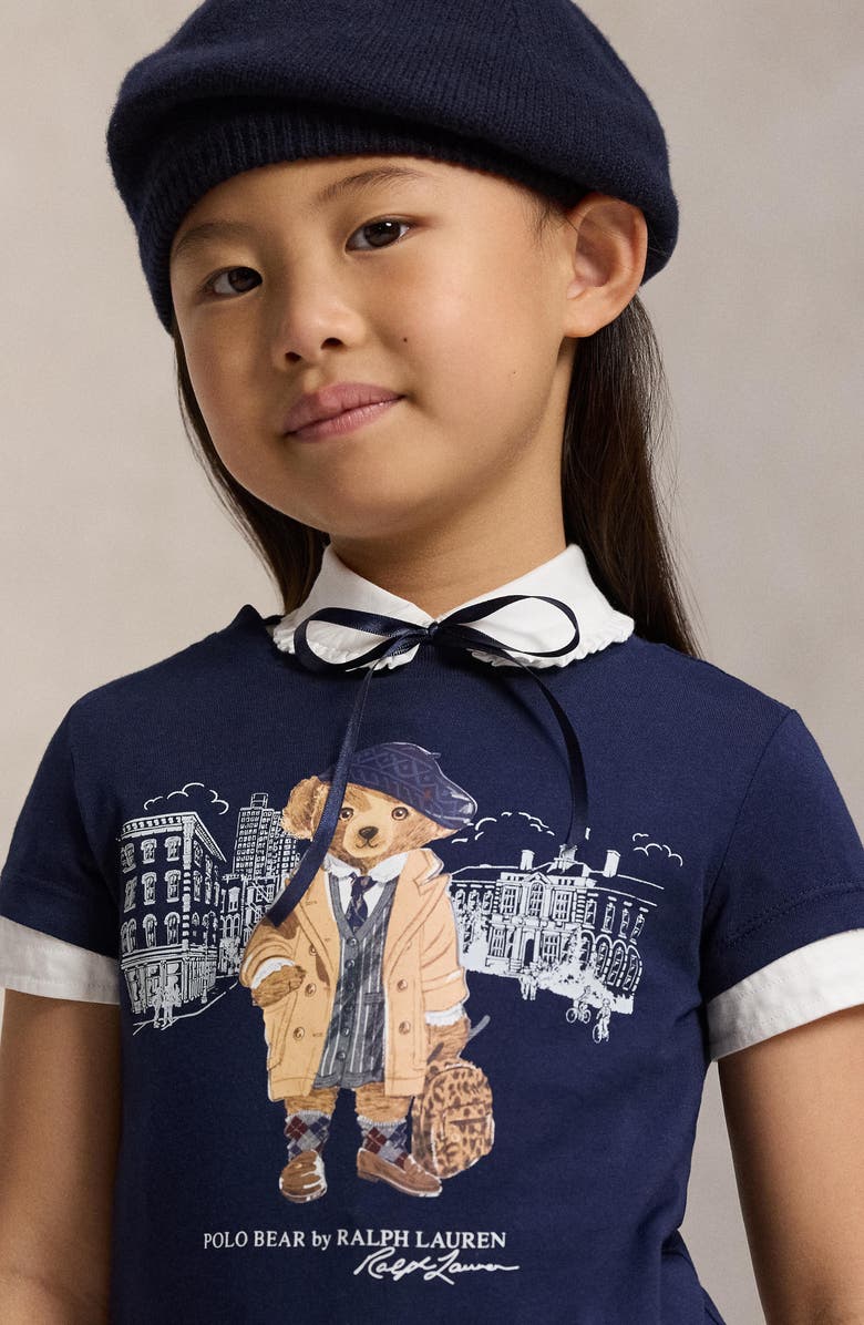 Polo Ralph Lauren Kids' Polo Bear Graphic T-Shirt, Alternate, color, Refined Navy