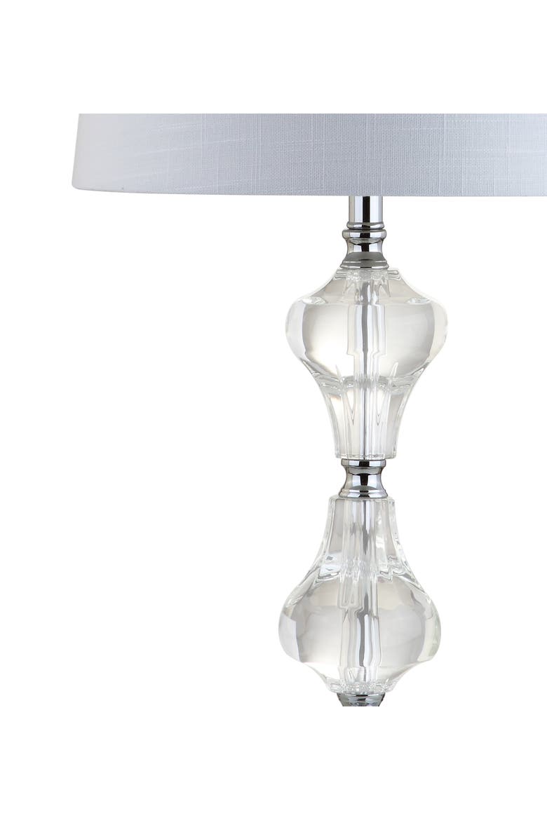 Chloe Crystal LED Table Lamp, Alternate, color, Clear