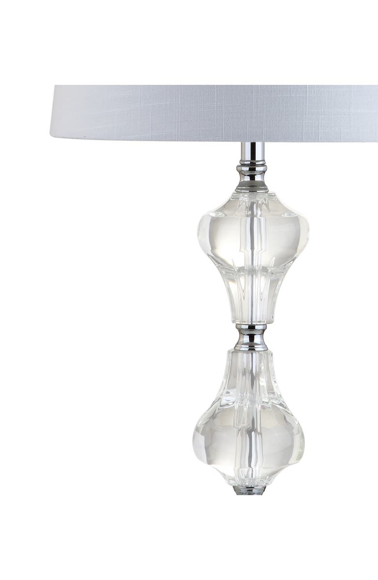 JONATHAN Y Chloe Crystal LED Table Lamp, Alternate, color, Clear