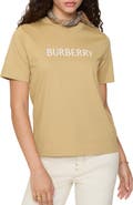 Burberry Logo Cotton T-shirt