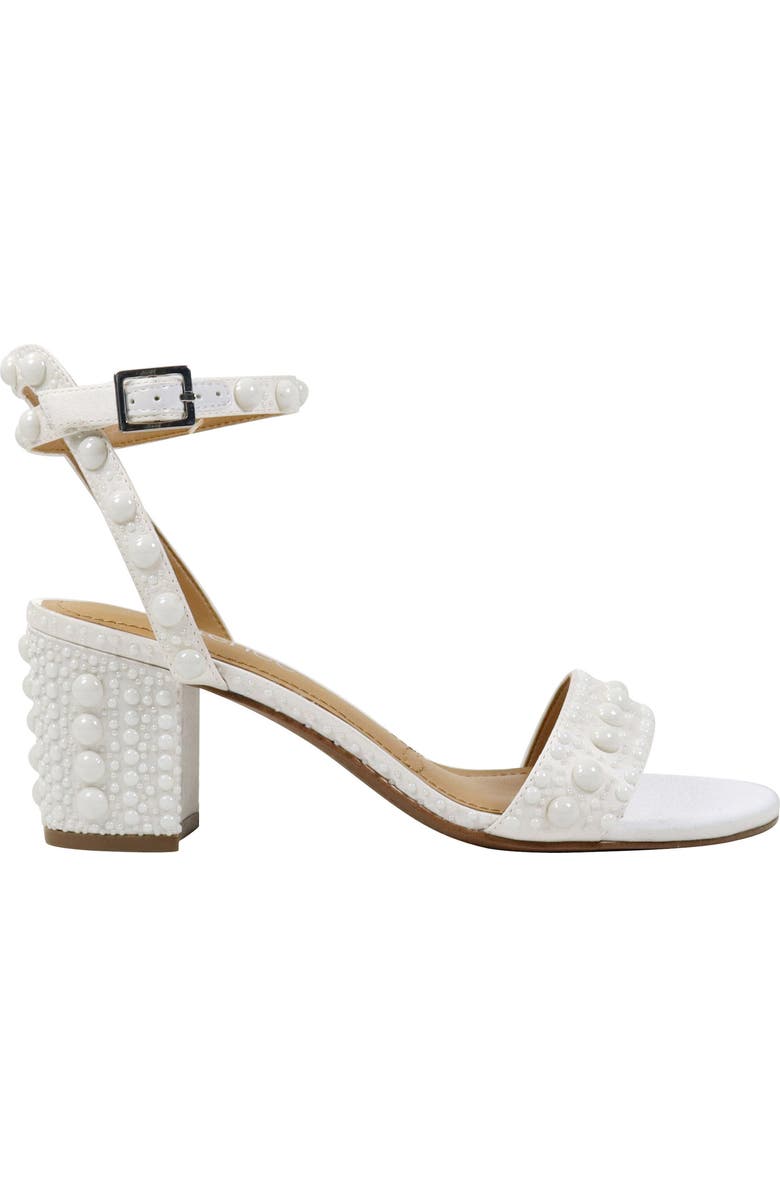 J. Reneé Rulata Ankle Strap Sandal, Alternate, color, White