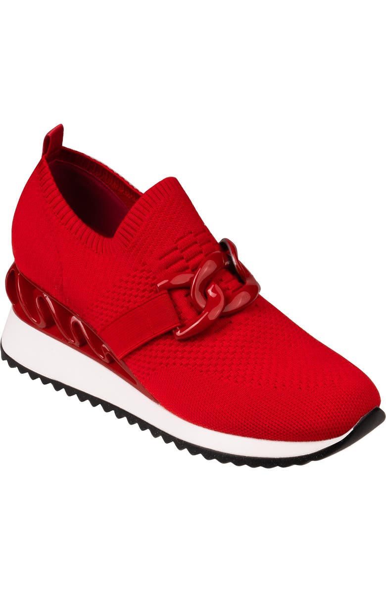 NINETY UNION Boston Slip-On Sneaker, Main, color, Red