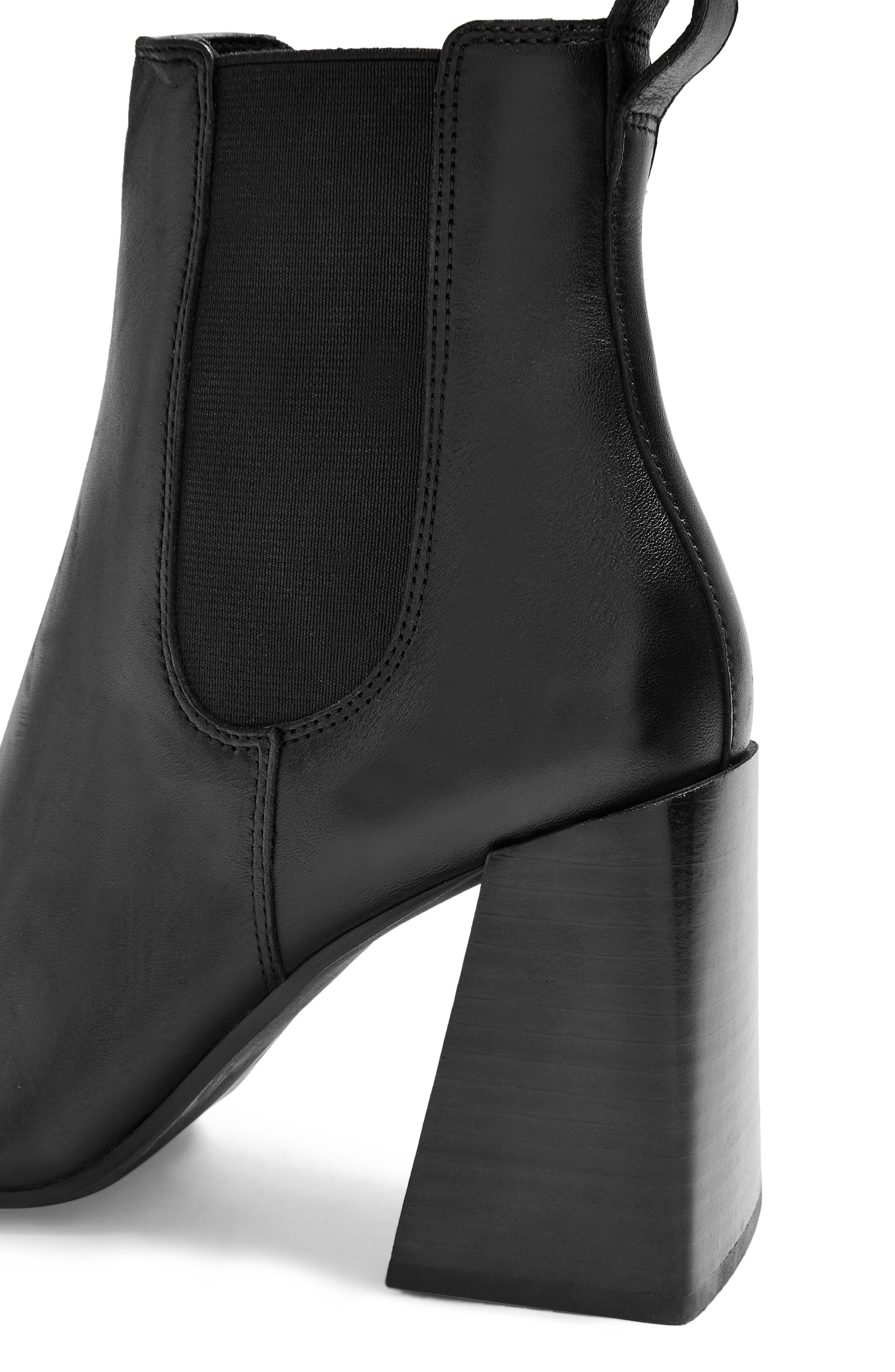 Topshop Harbour Chelsea Boot, Alternate, color, 