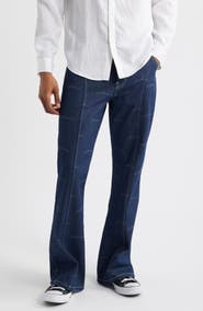 HONOR THE GIFT Print Riding Flare Jeans