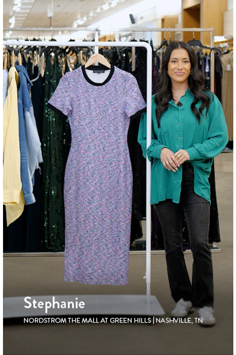 Rainbow Knit Midi Dress video