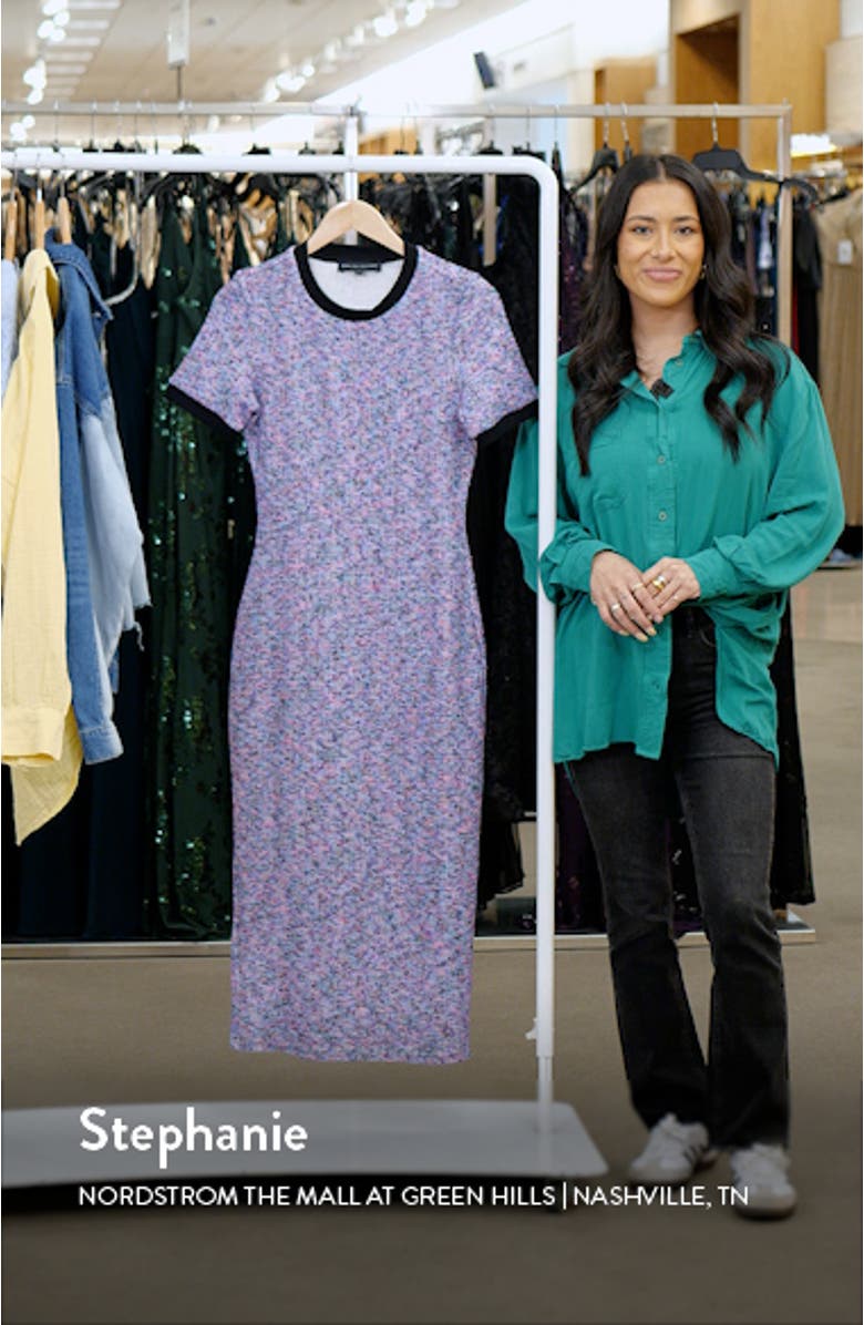 Rainbow Knit Midi Dress, sales video thumbnail