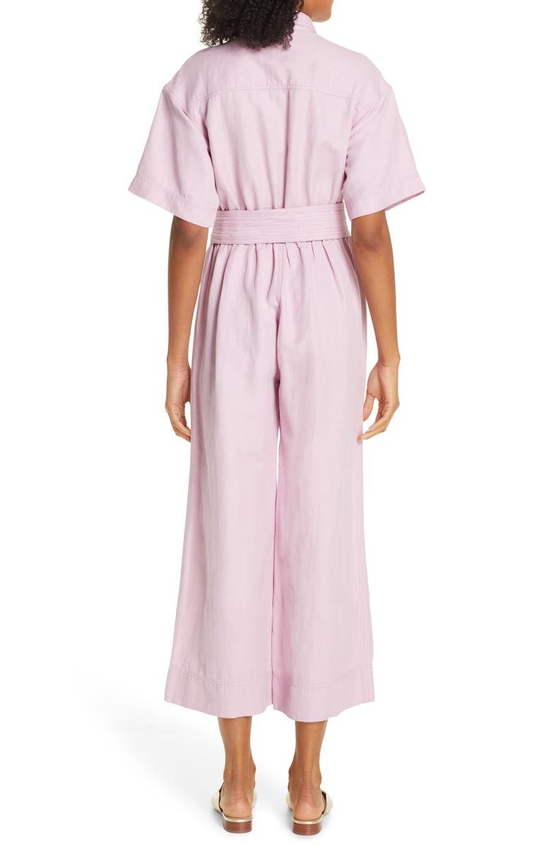 Apiece Apart Baleare Twill Jumpsuit, Alternate, color,