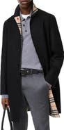 Burberry Mid-length Wool Worthing Car Coat