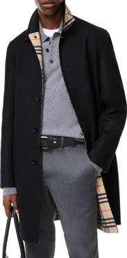 Burberry Mid-length Wool Worthing Car Coat