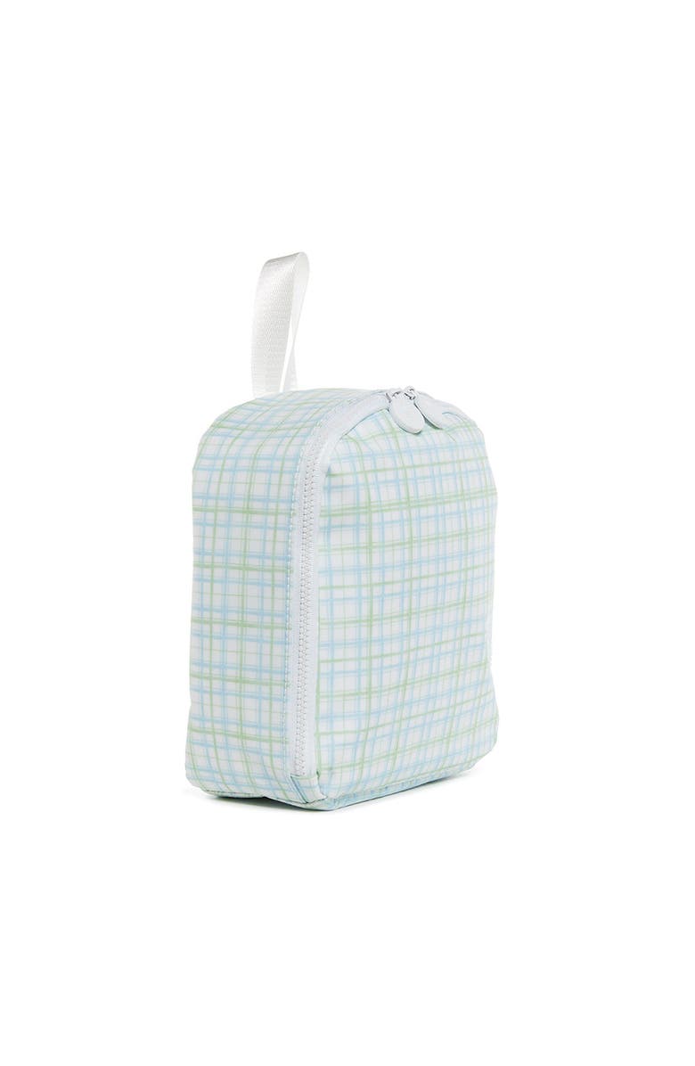 TRVL Design Classic Plaid Green Lunch Bag, Alternate, color, Green