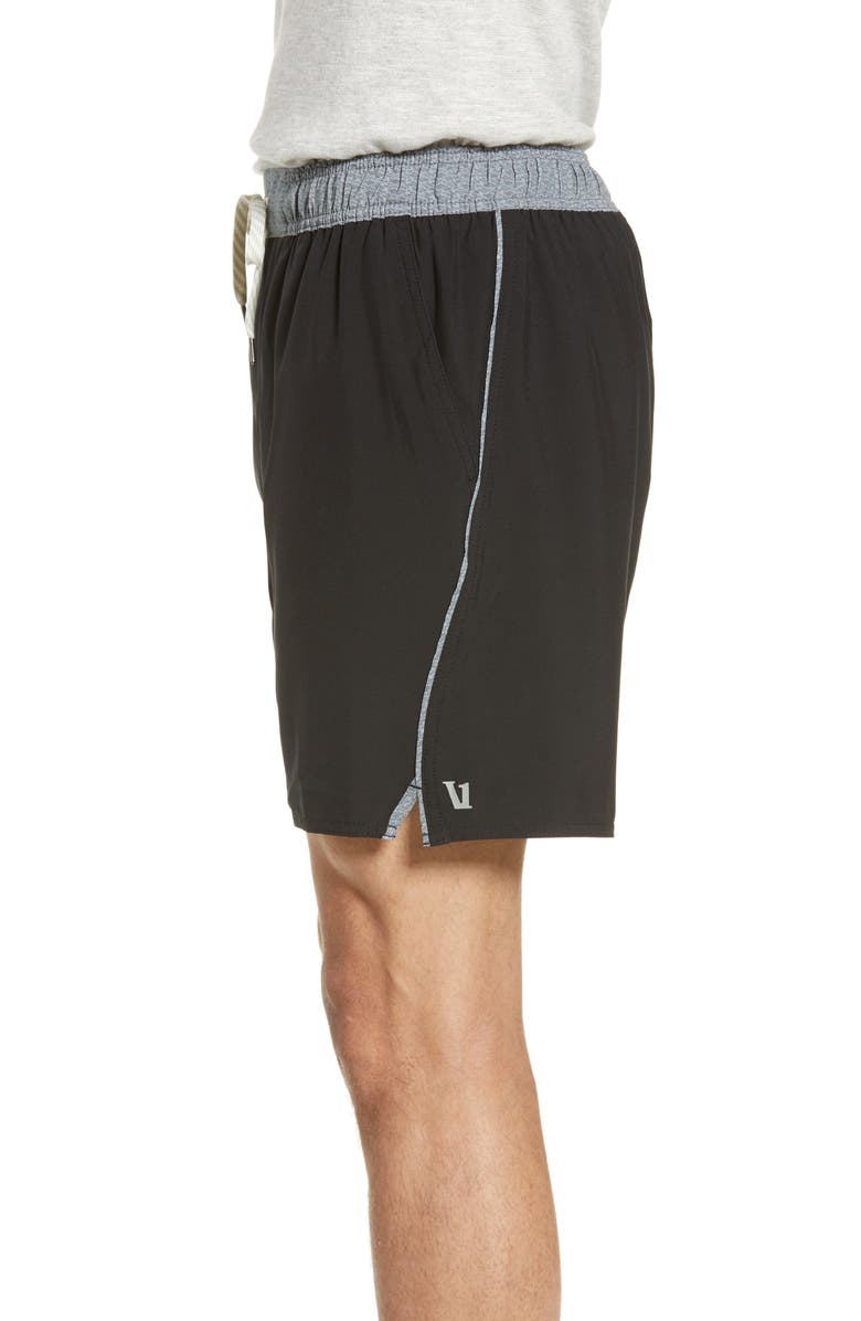 Vuori Trail Shorts, Alternate, color, Black