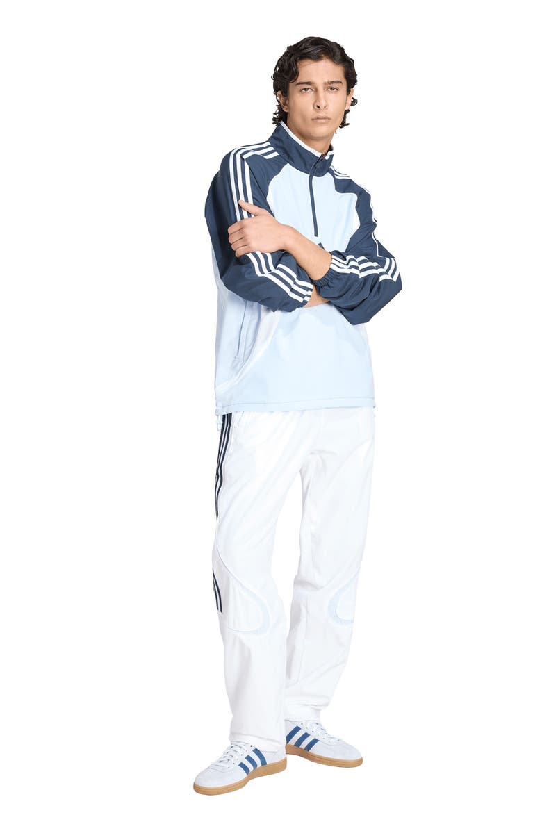 adidas Teamgeist Half-Zip Pullover, Alternate, color, Crystal Sky/ /