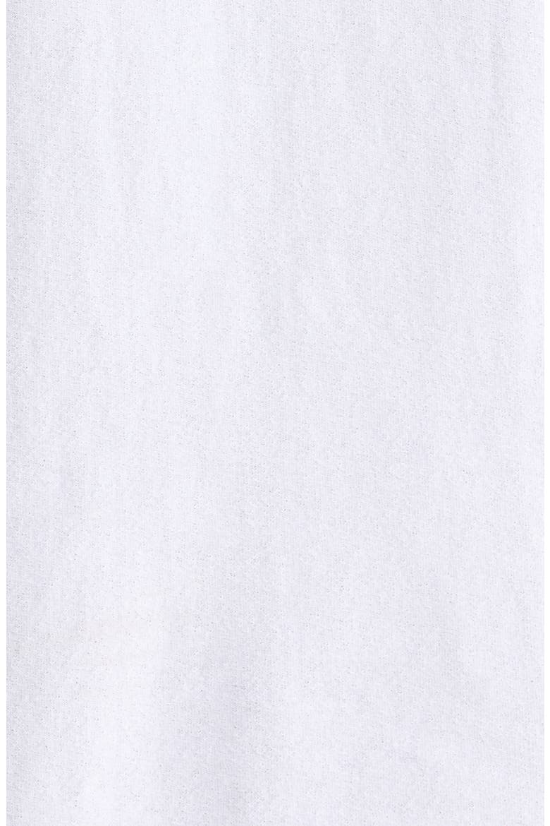 Oversize Textured Cotton Jersey Graphic T-Shirt, Alternate, color, WHITE