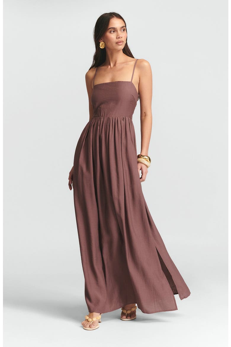 Lanah Maxi Dress, Main, color, Aubergine