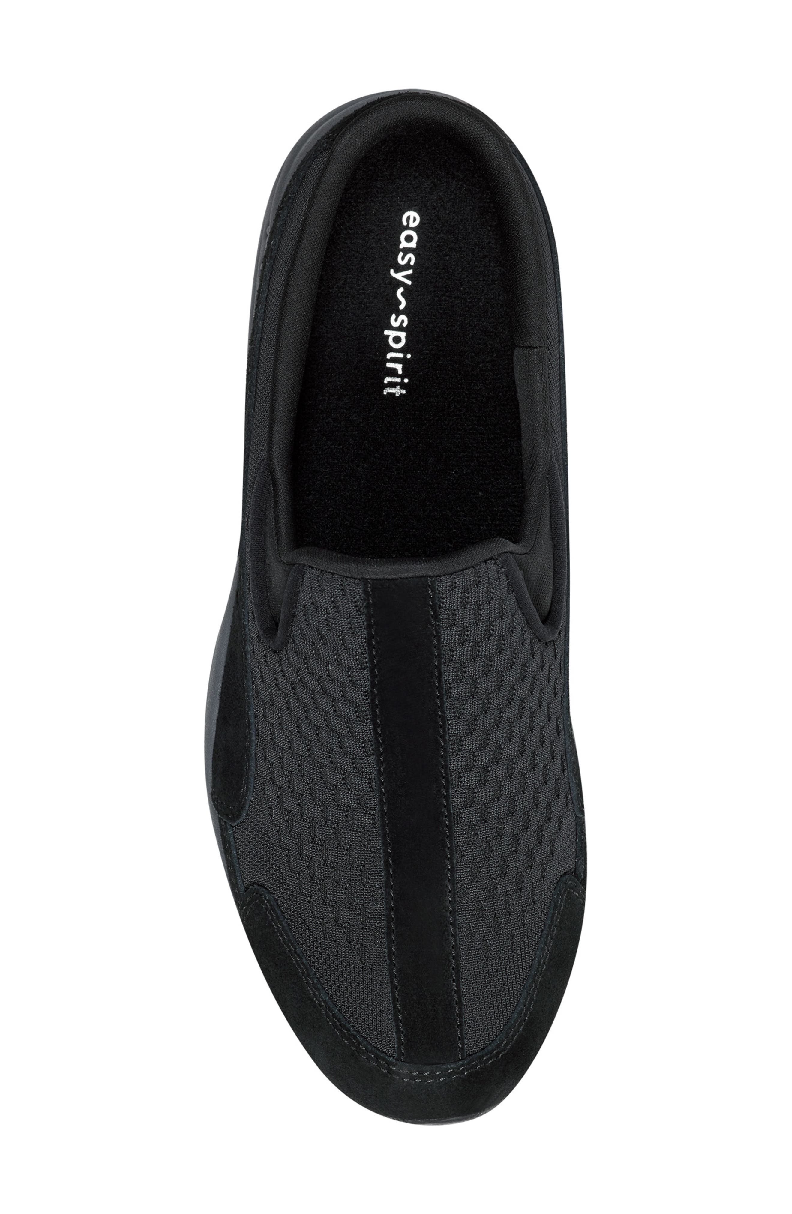 Easy Spirit Traveltime Sneaker, Alternate, color, Black
