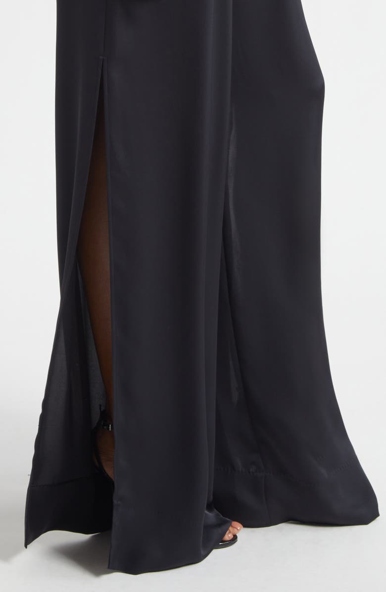 Ramy Brook Jolie Split Leg Pants, Alternate, color, Black