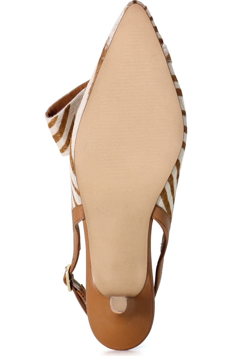 DibaTrue SETTLE DOWN Slingback Pump, Alternate, color, White/Tan