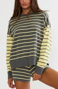 Beach Riot Callie Colorblock Stripe Sweater