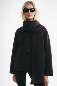 H&M Scarf-Detail Jacket