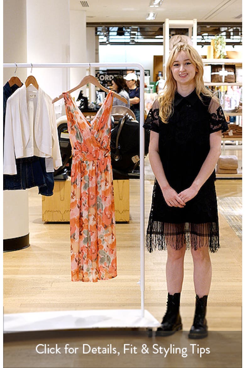 Floral Print Swing Dress video