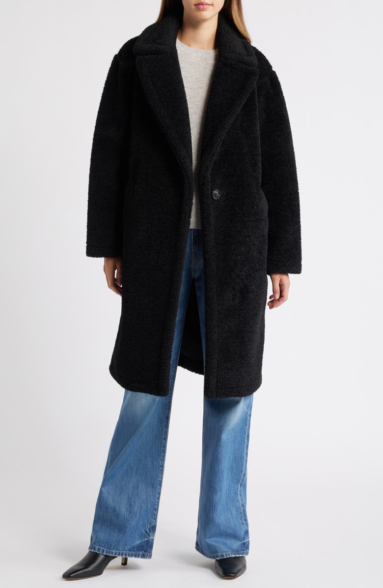 MICHAEL Michael Kors Faux Fur Coat, Alternate, color,