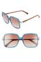 selected Blue/Brown Pliage