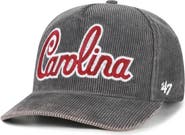 '47 Men's '47 Gray South Carolina Gamecocks Reclaim Snow Wash Corduroy Hitch Adjustable Hat