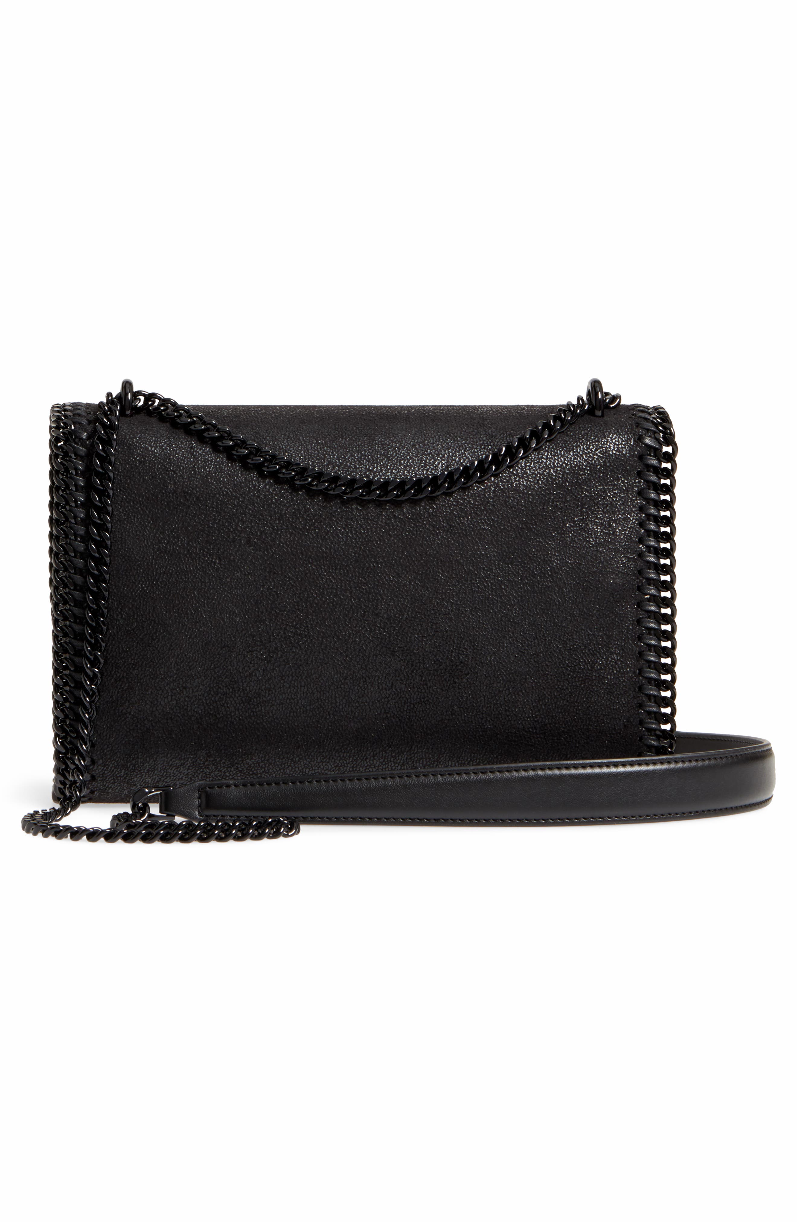 Stella McCartney Falabella Shaggy Deer Faux Leather Shoulder Bag, Alternate, color, 