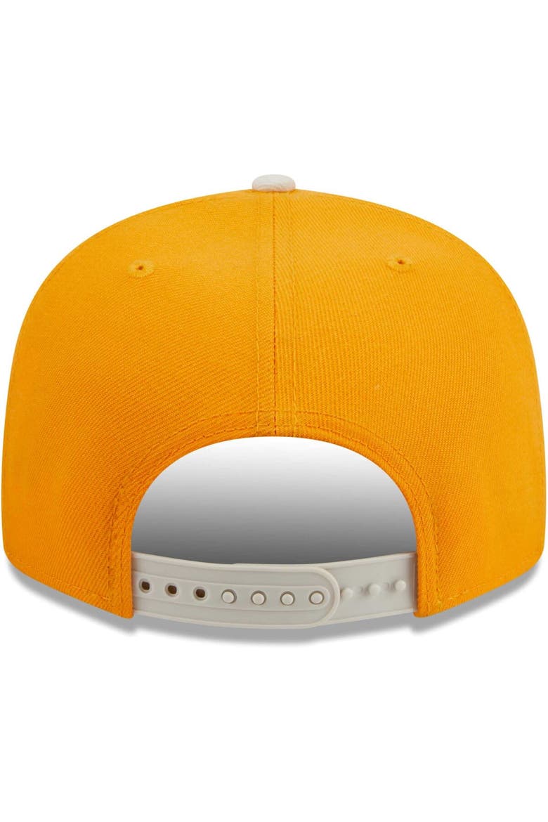 Men's New Era Gold Boston Red Sox Tiramisu  9FIFTY Snapback Hat, Alternate, color, Gold