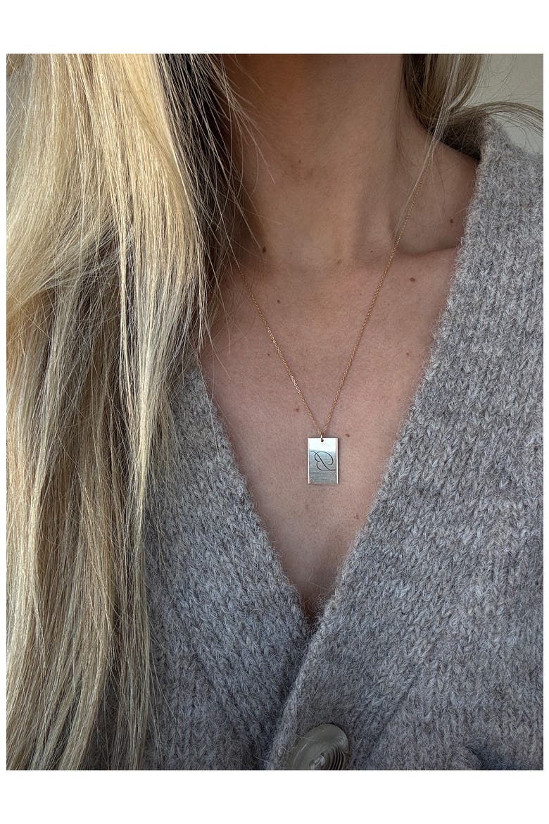 Stella Initial Pendant Necklace, Alternate, color, GOLD / S