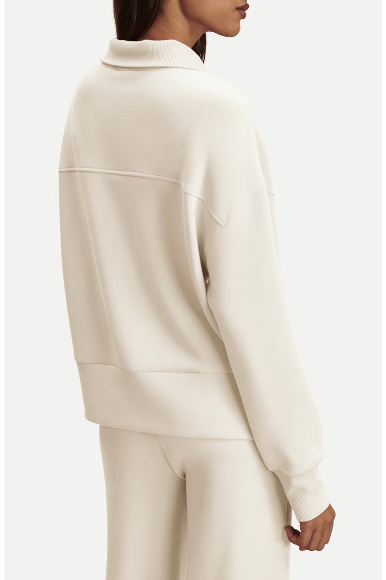 Kayleight Half Zip Sweatshirt, Alternate, color, PRISTINE