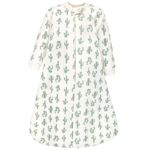 Quilted Long Sleeve Sleeping Bag and Wearable Blanket