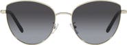 Tory Burch 56mm Gradient Cat Eye Sunglasses