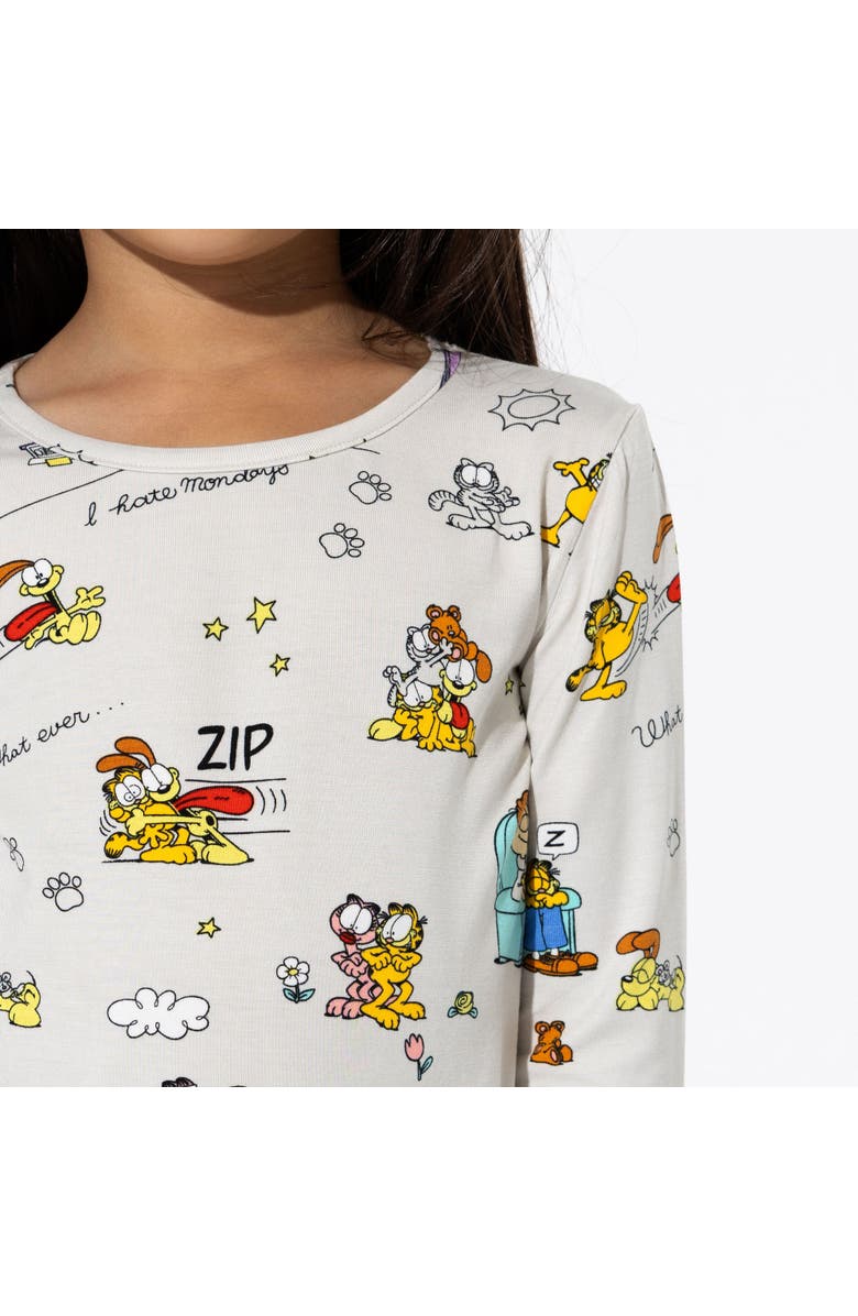 Bellabu Bear Kids' Garfield Friends Set of 2 Piece Pajamas, Alternate, color, Garfield Friends