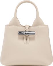 Longchamp Extra Small Le Roseau Leather Tote
