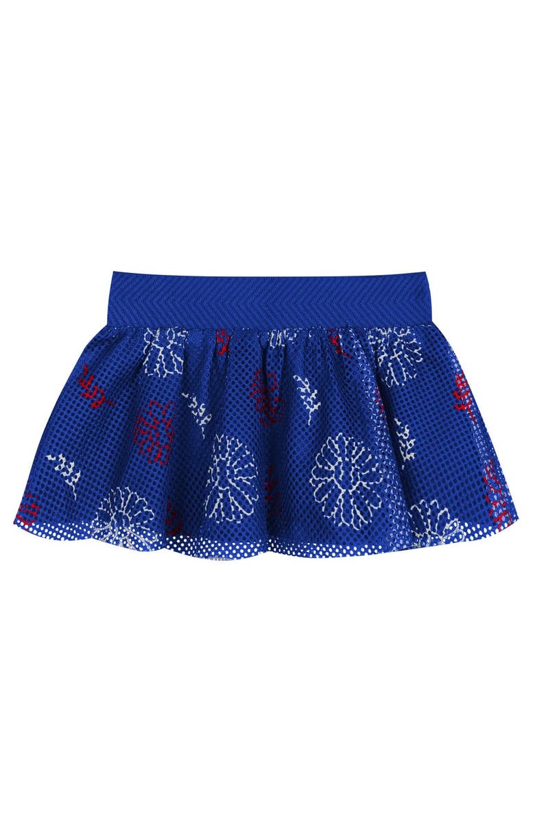 Outerstuff Newborn White/Royal Chicago Cubs Sweet Catcher 3-Piece Bodysuit, Headband and Skirt Set, Alternate, color, White