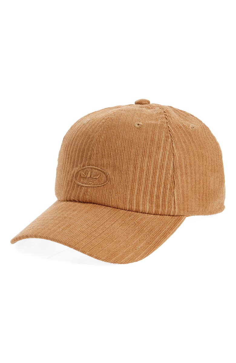 adidas Originals Sport Corduroy Baseball Cap, Main, color,