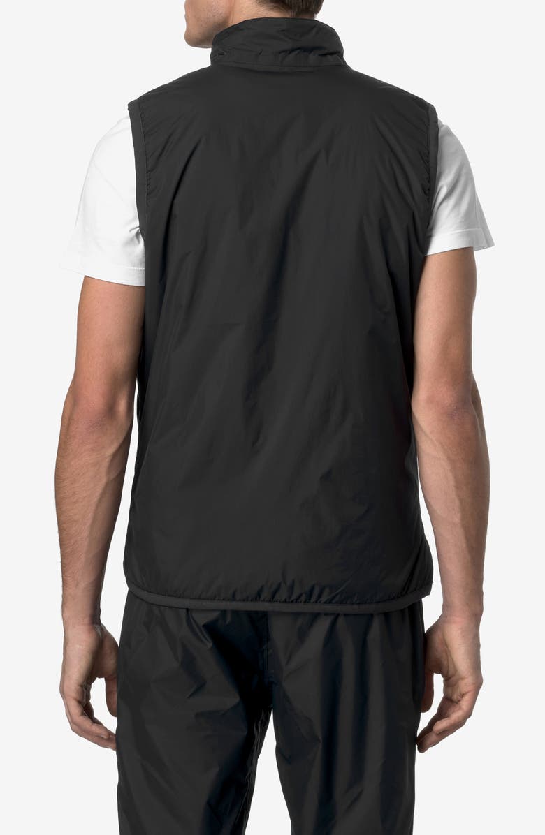 K-Way Le Vrai 4.0 Rouland Warm Water Repellent Vest, Alternate, color, Black Pure