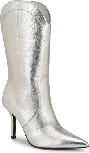 Nine West Grasy Western Boot (Women) | Nordstromrack