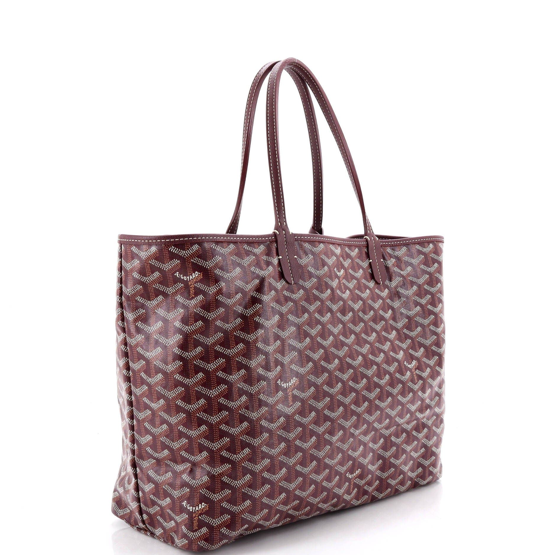 Pre-Owned Goyard Saint Louis Tote Coated Canvas PM, Alternate, color, Rose Gold
