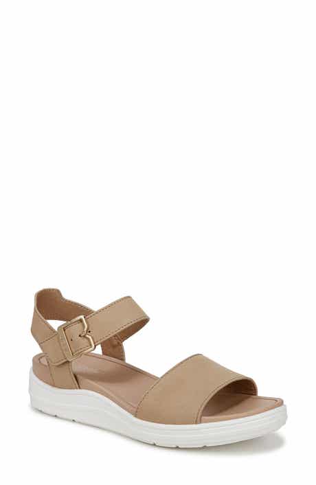 Dr. Scholl's Time Off Sky Ankle Strap Platform Sandal