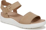 Dr. Scholl's Time Off Sky Ankle Strap Platform Sandal