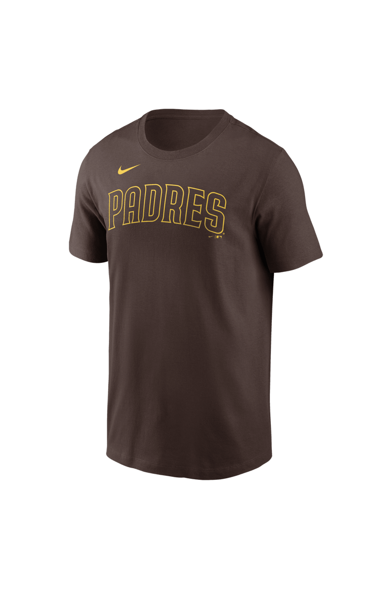 Men's Nike Jackson Merrill Brown San Diego Padres Name & Number T-Shirt, Alternate, color, Brown