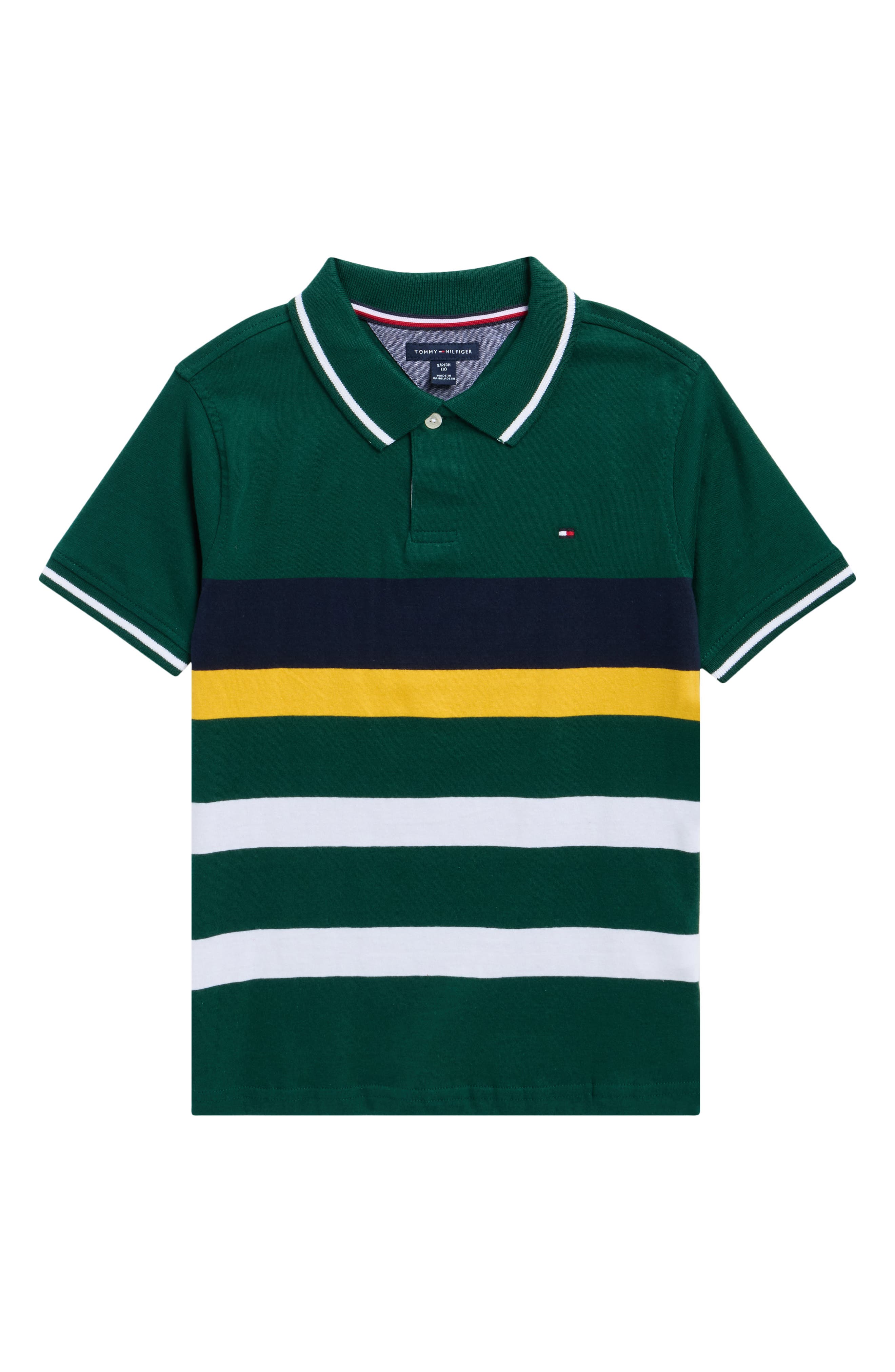 Tommy Hilfiger Kids' Multi Stripe Polo