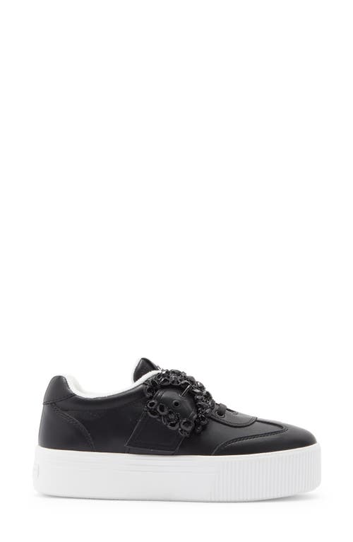 Karl Lagerfeld Paris Vy Lace-up Sneaker In Black