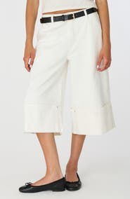 Fade Out Loud Roxie Cuffed Selvedge Jort Shorts
